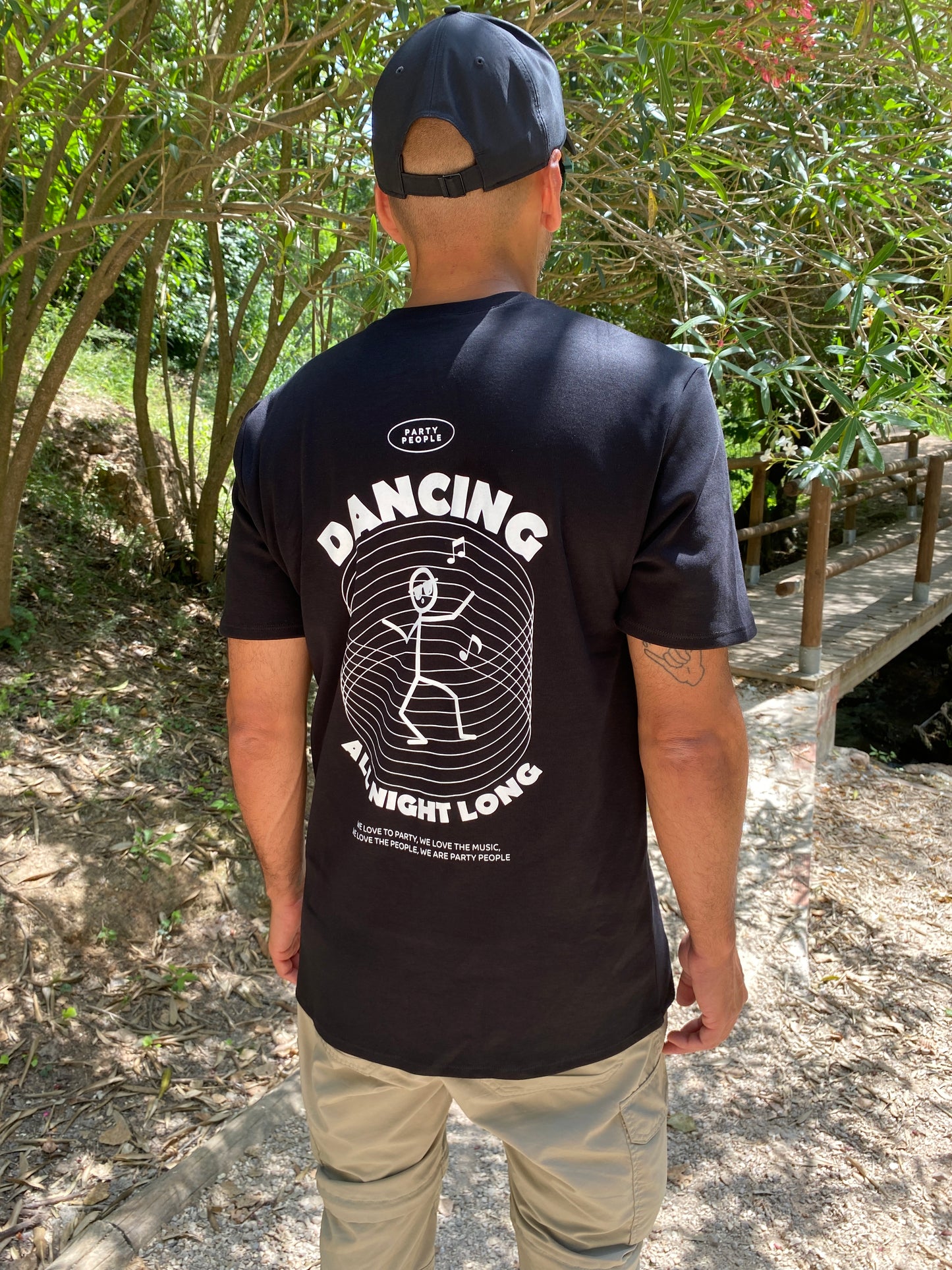 Camiseta manga corta Dancing All night long
