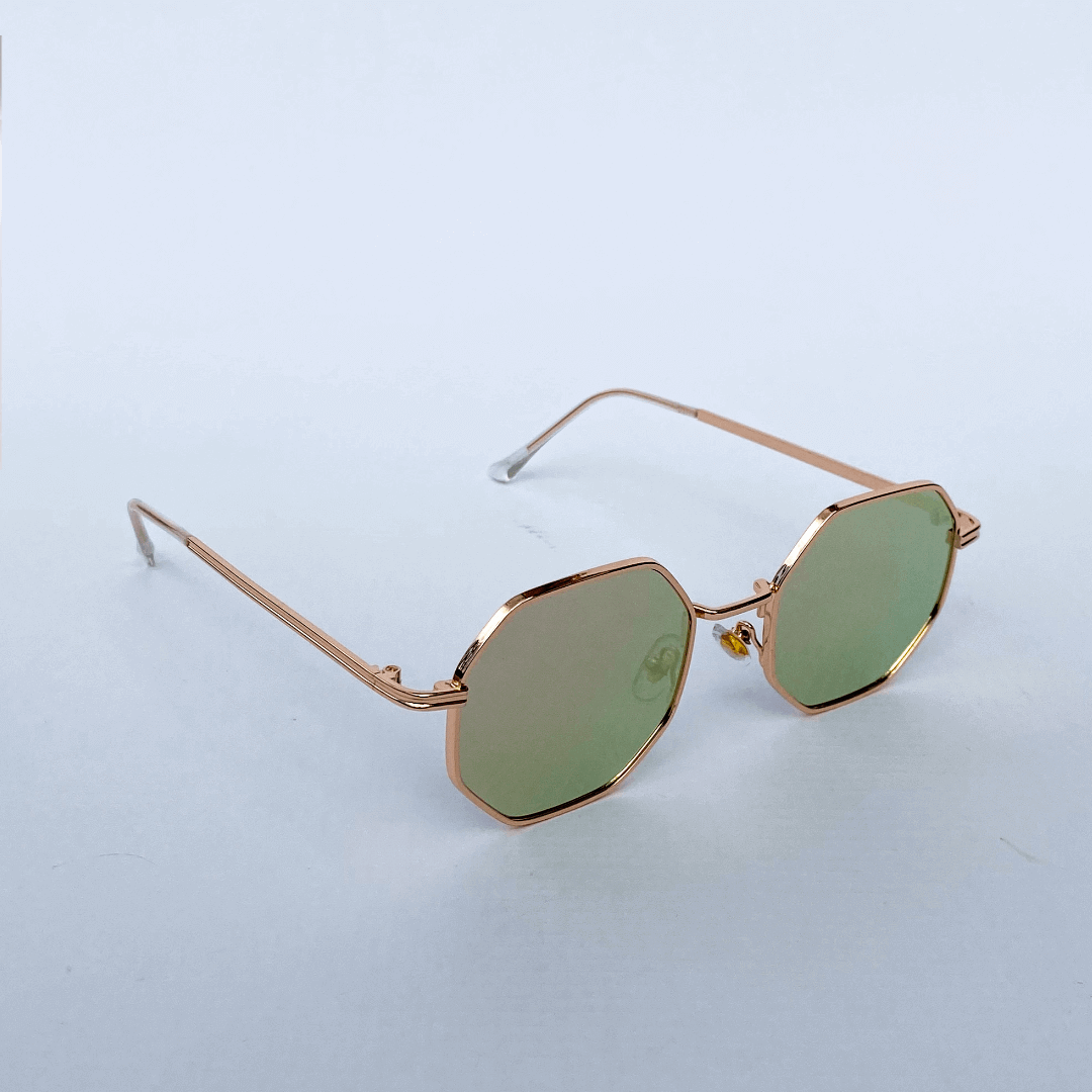 Gafas de sol hexagonales mujer sale