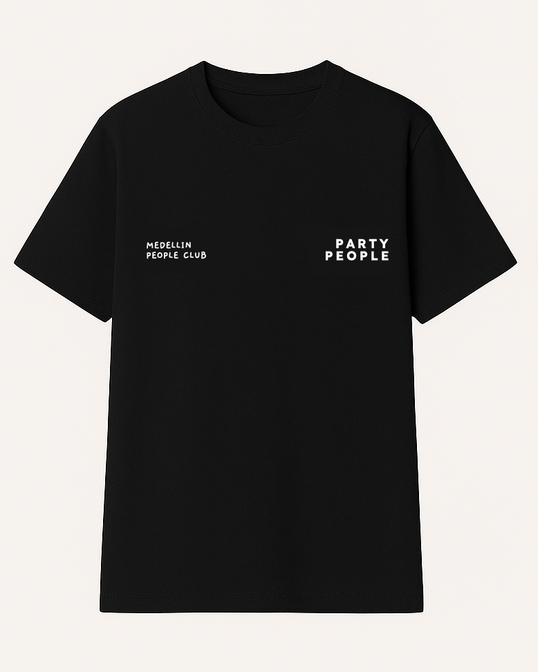 Camiseta Negra Medellín - Regular Fit