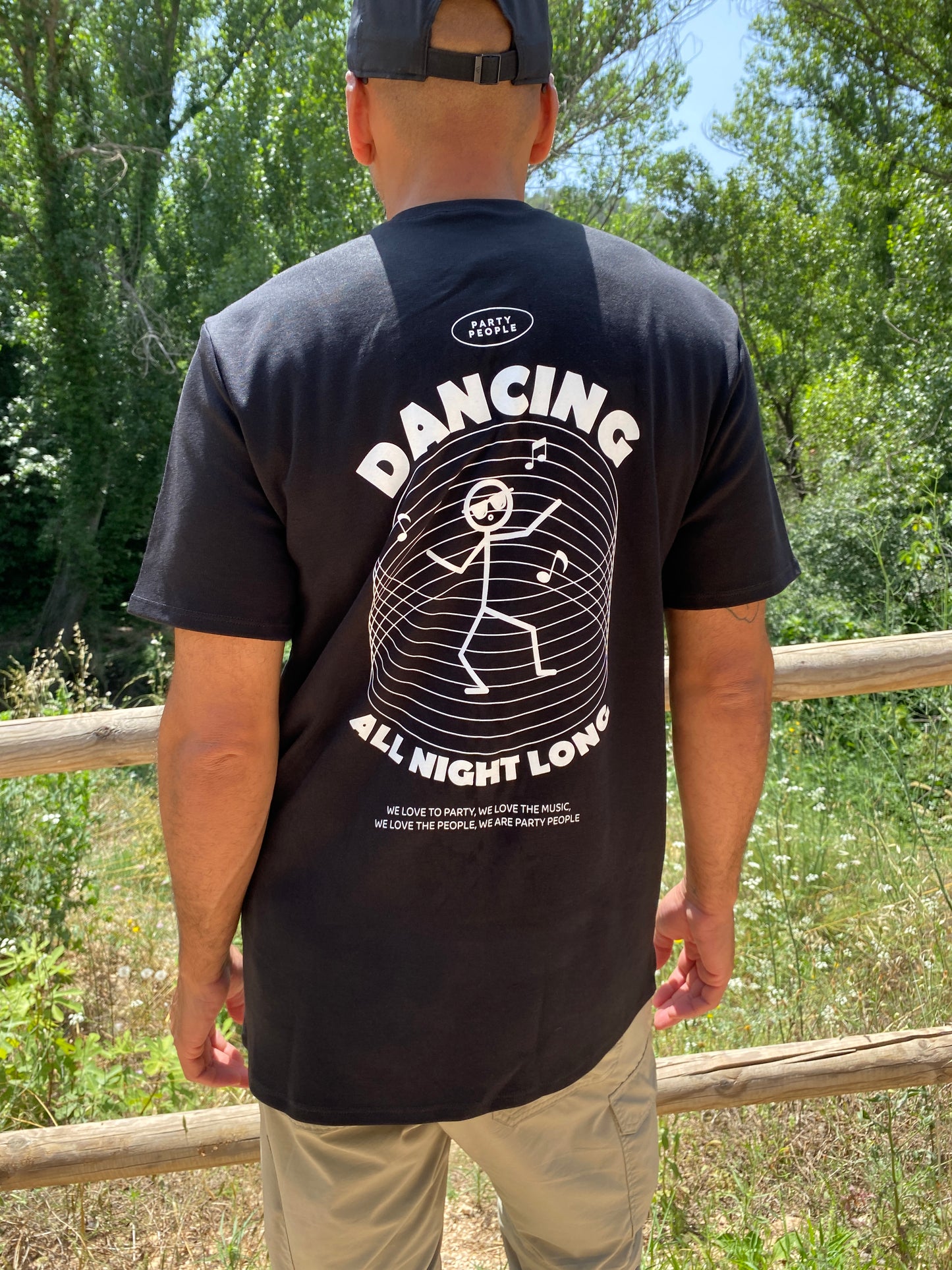 Camiseta manga corta Dancing All night long