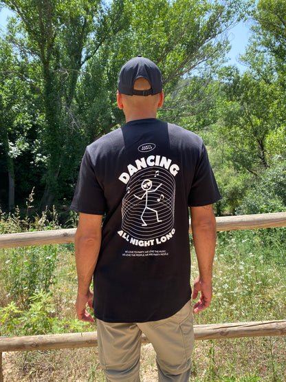 Camiseta manga corta Dancing All night long