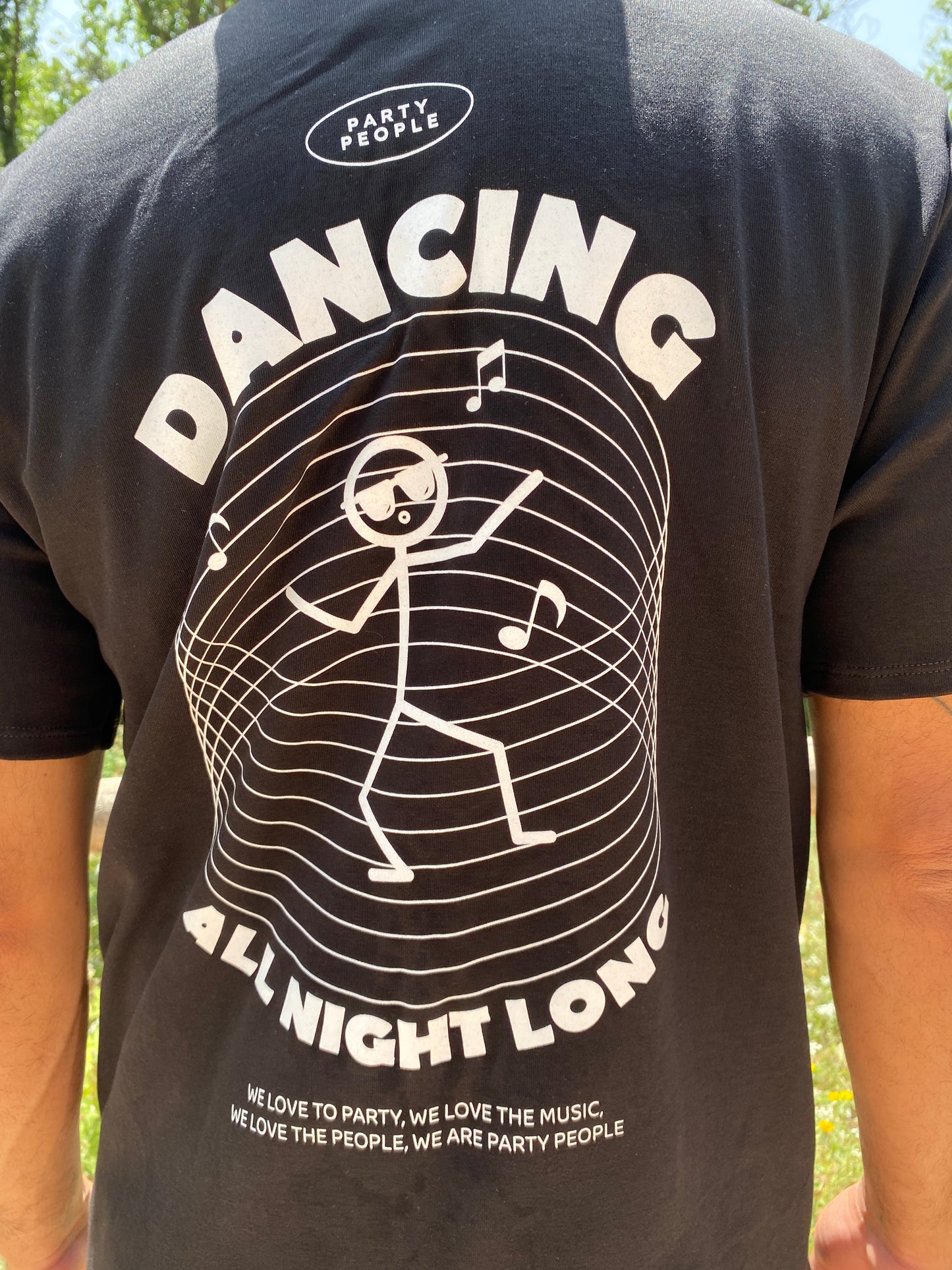 Camiseta manga corta Dancing All night long