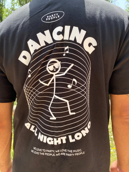 Camiseta manga corta Dancing All night long